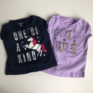 Baby Girls Tee Shirt Bundle